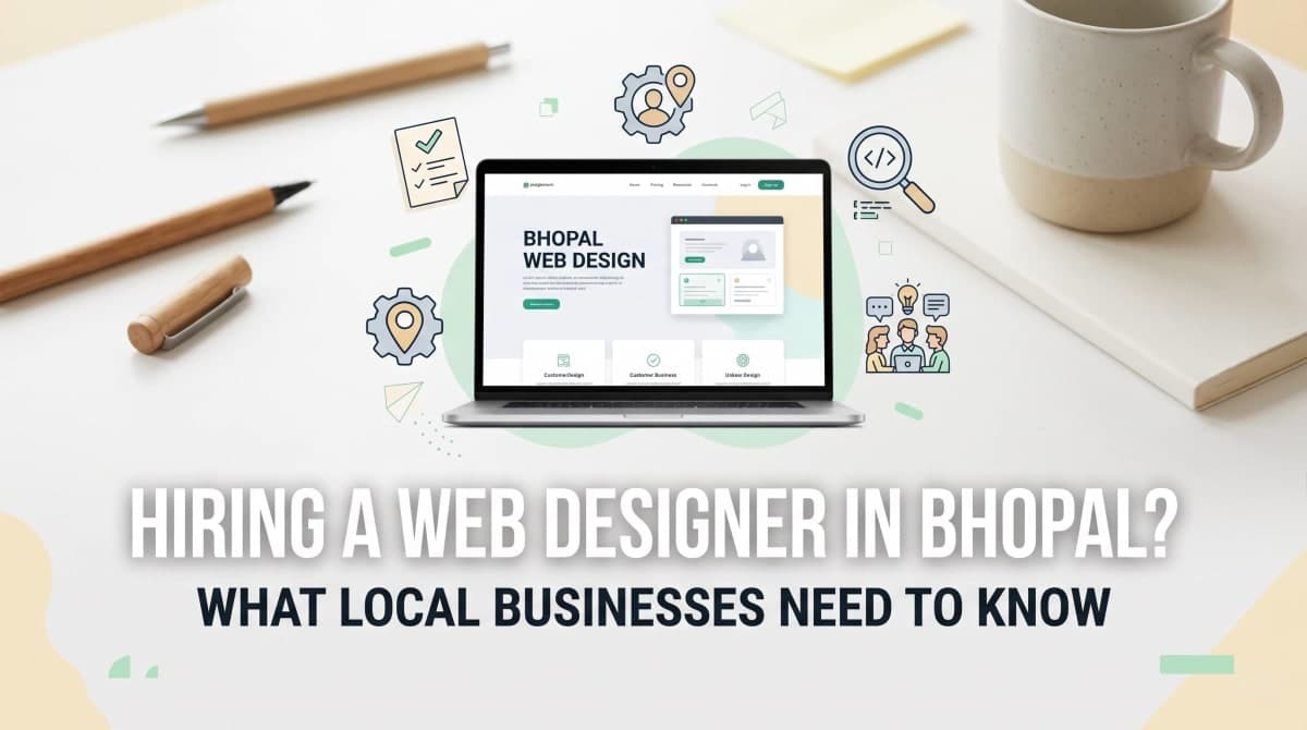 Website Designer in Bhopal: Hiring Guide for Local Businesses