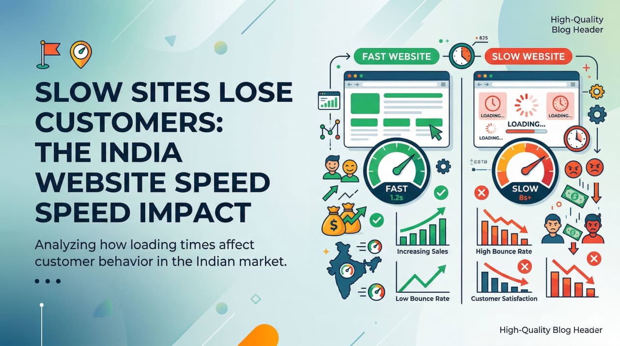 Website Speed Impact in India: How Slow Sites Lose Customers