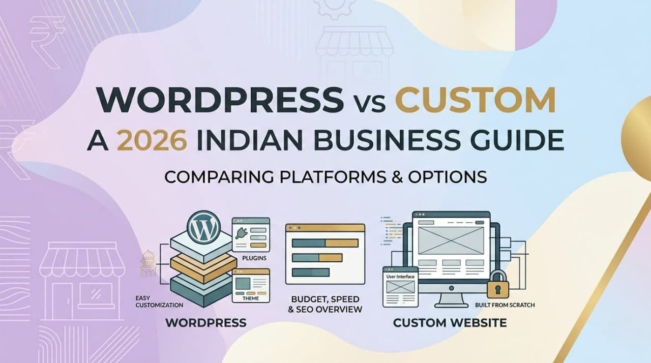 WordPress vs Custom Website: Which Is Better for India (2026)