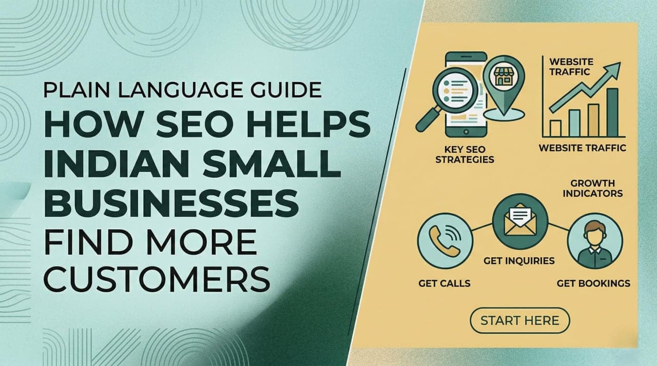 How SEO Helps Small Businesses in India Get Customers (Plain...