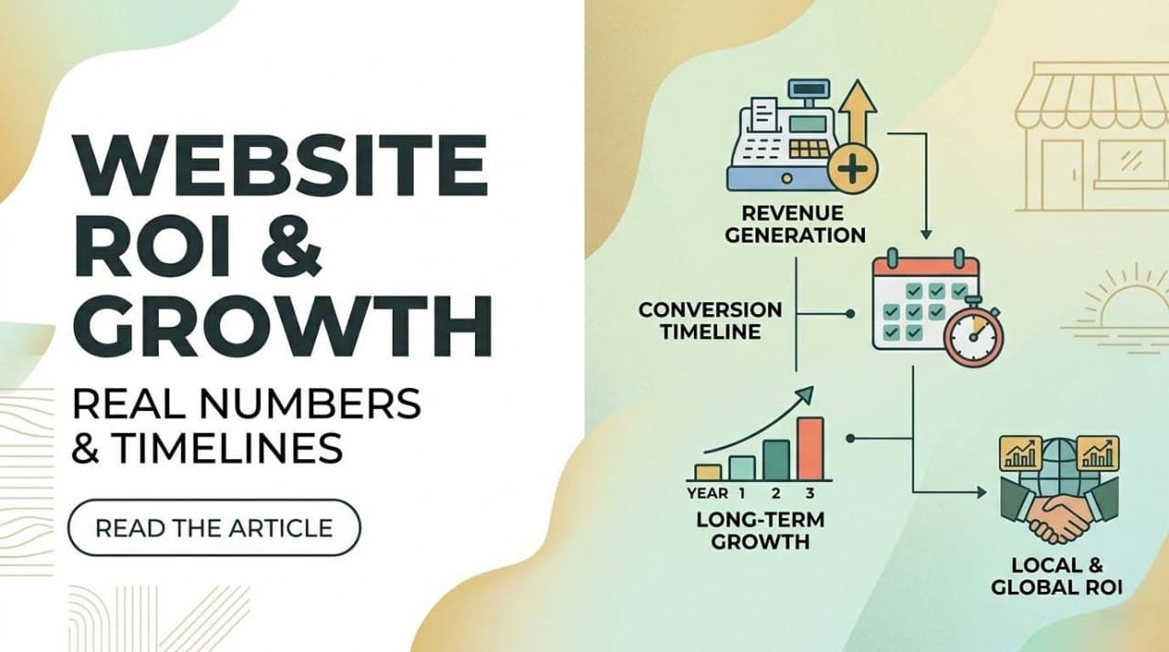 Website ROI for Small Businesses: Real Numbers and Timelines