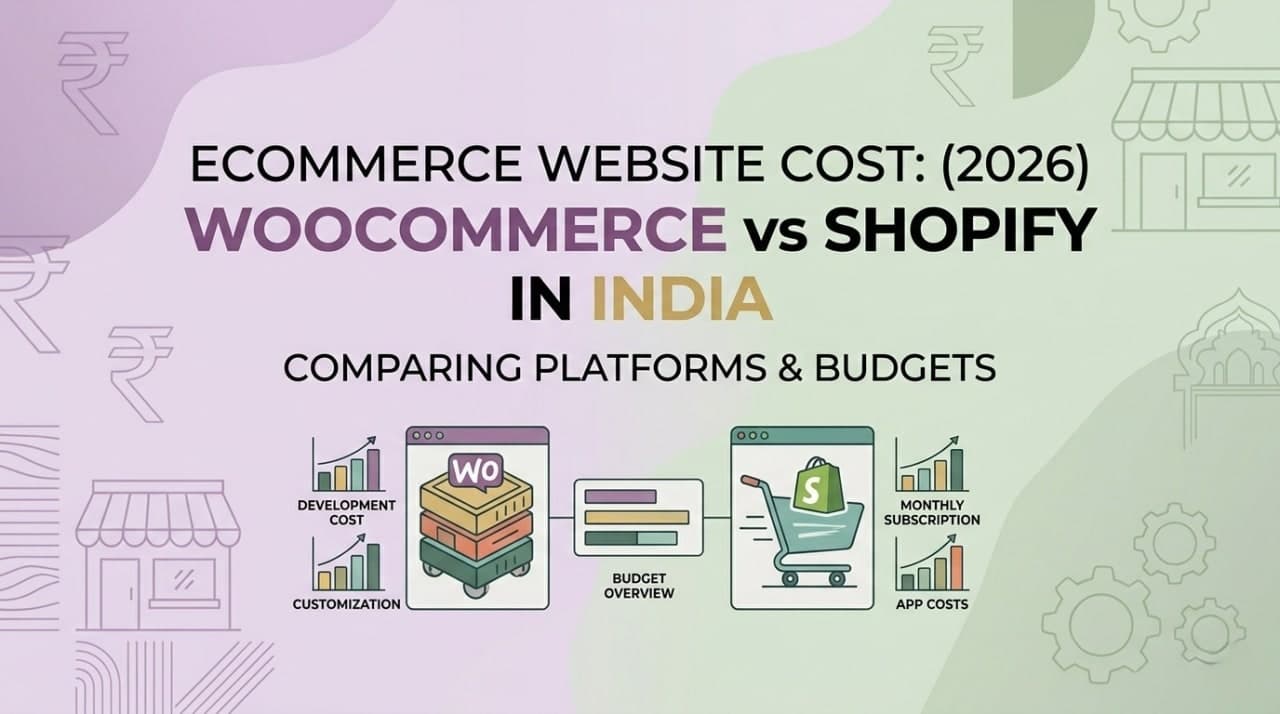 Ecommerce Website Cost in India (2026): WooCommerce vs Shopify