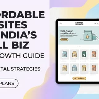 Affordable Website Development for Small Businesses in India (2026 Guide)