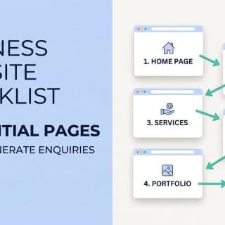 Business Website Checklist: 5 Pages That Generate Enquiries