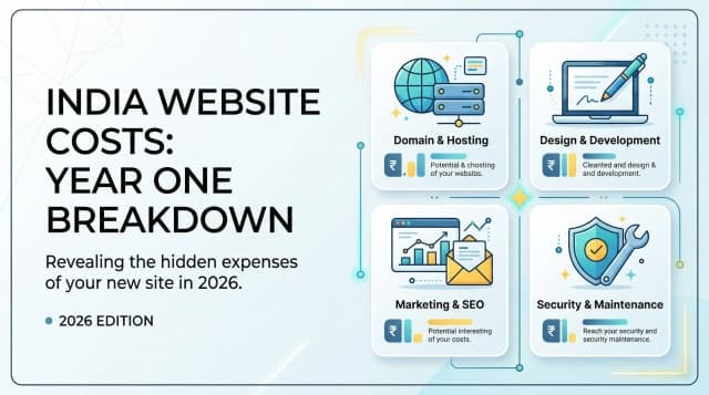 Hidden Website Costs in India: Full Year-One Breakdown (2026)