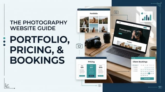 Photography Website: Portfolio, Pricing, Client Bookings