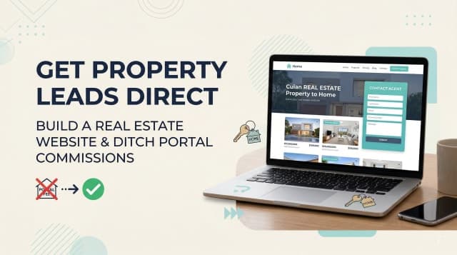 Real Estate Website: Property Leads Without Portal Commissions