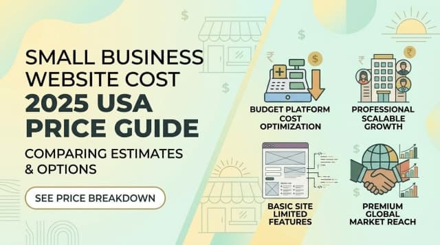 How Much Does a Website Cost for a Small Business in the USA? (2025 Guide)