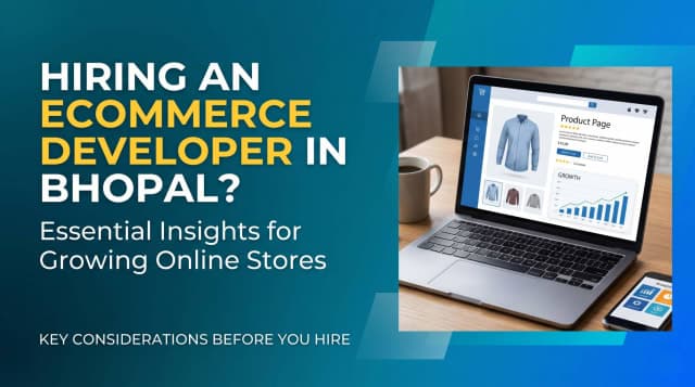 Ecommerce Website Developer in Bhopal: What Growing Stores Should Know Before Hiring