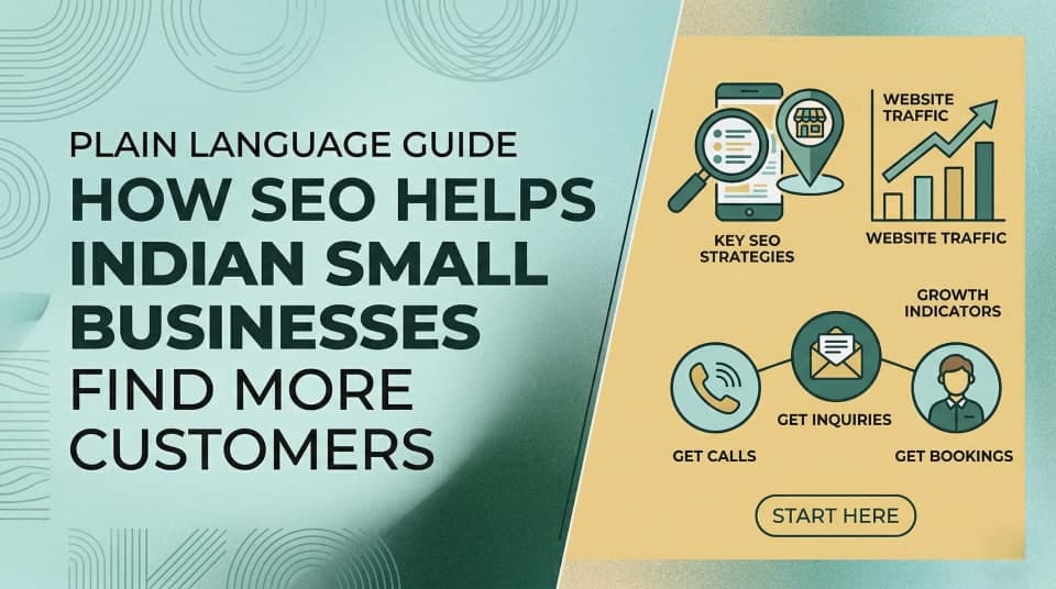 How SEO Helps Small Businesses in India Get Customers (Plain Language Guide)