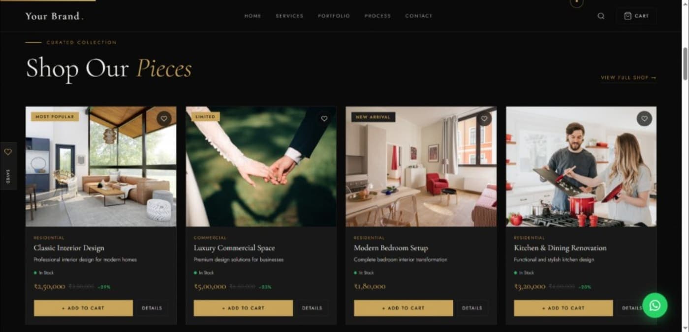 Luxury Interior Experience