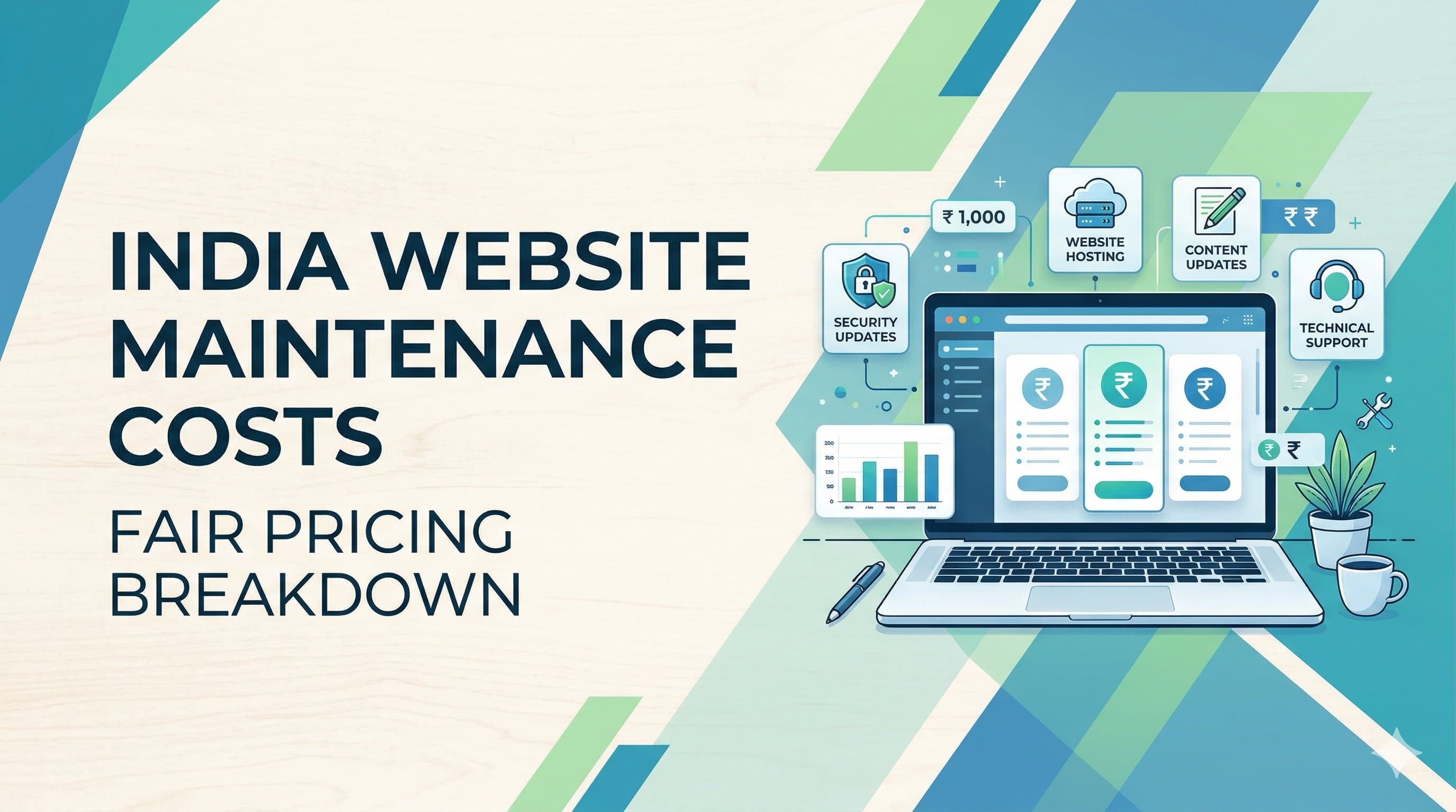Website Maintenance Cost in India: Fair Pricing Breakdown