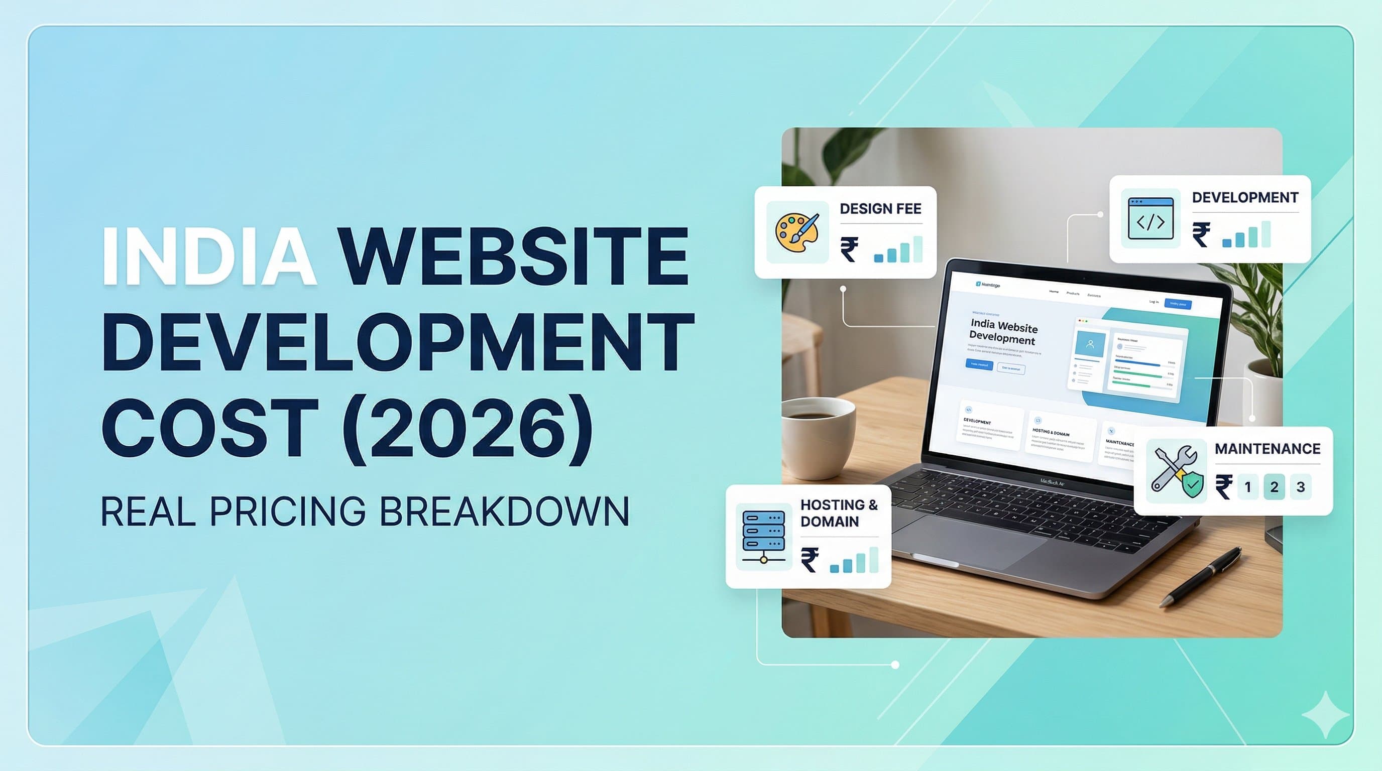 Website Development Cost in India (2026): Real Pricing Breakdown