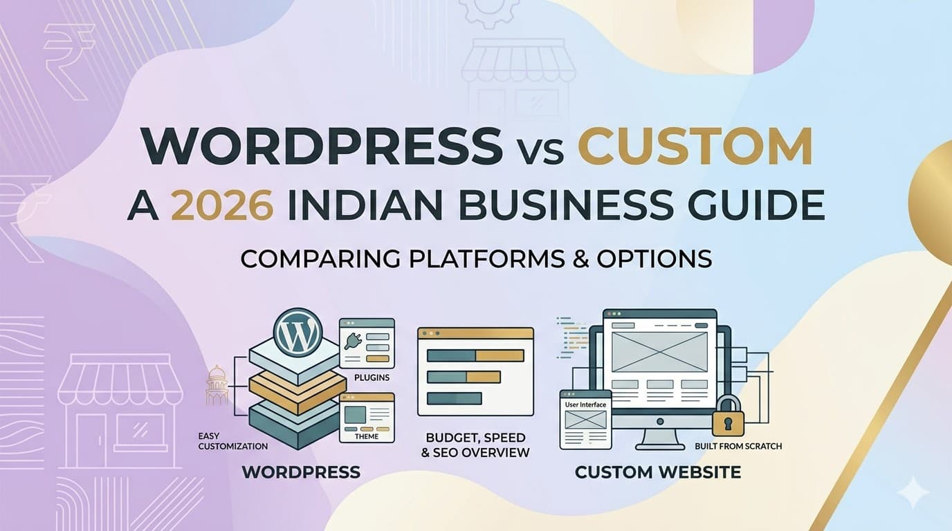 WordPress vs Custom Website: Which Is Better for India (2026)
